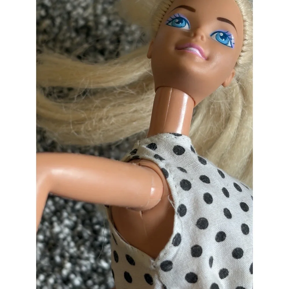 Vintage Mattel Barbie Doll 1976 Stamp Twist Turn Body Bent Arms